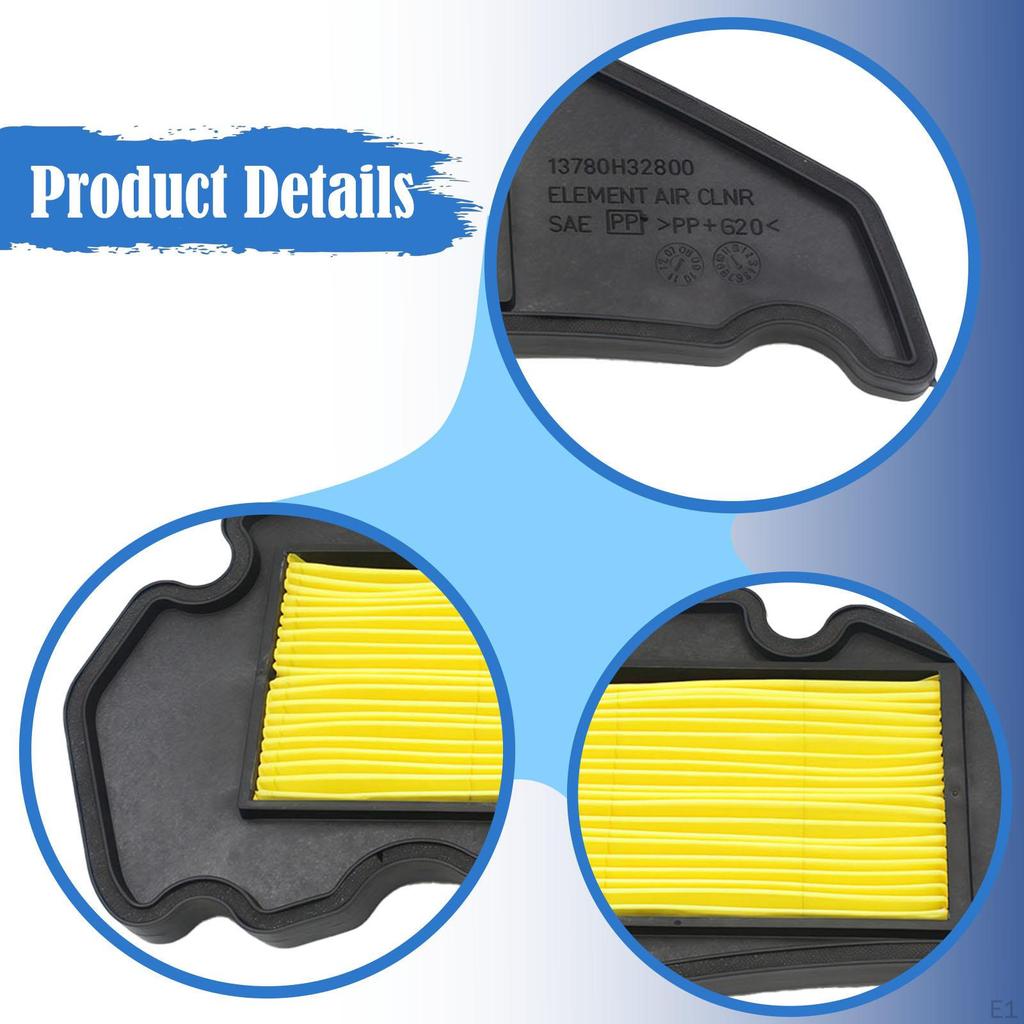 Air Filter Accessories Replace Parts for Suzuki AN125 Hj125T-3 Hj125T-7