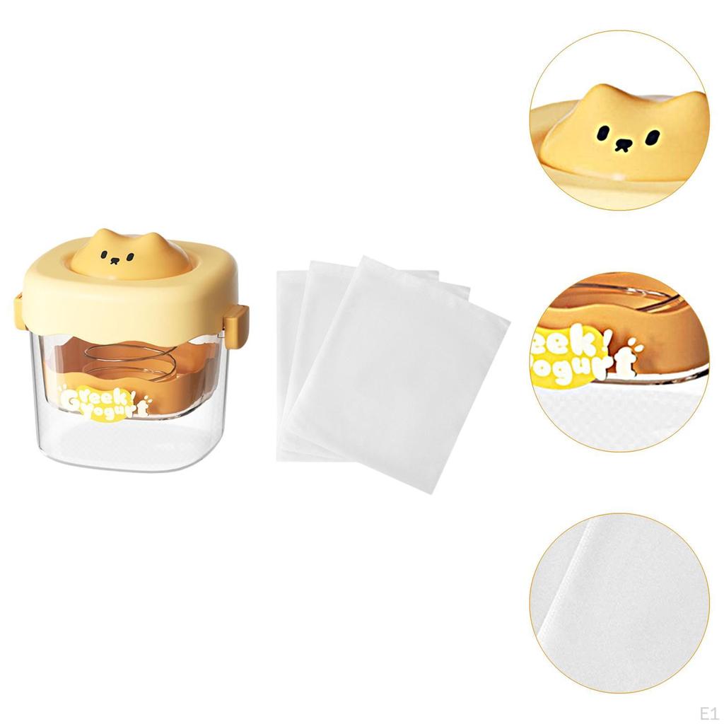 Машина для приготовления греческого йогурта с протирочным устройством и прессом для тофу для соуса