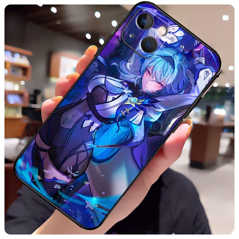 Чехол Genshin Impact Eula для iPhone 17 Pro Max 15 14 13 11 12 16 Pro Max mini 15 16 Plus 16e 17 Air Чехол для телефона