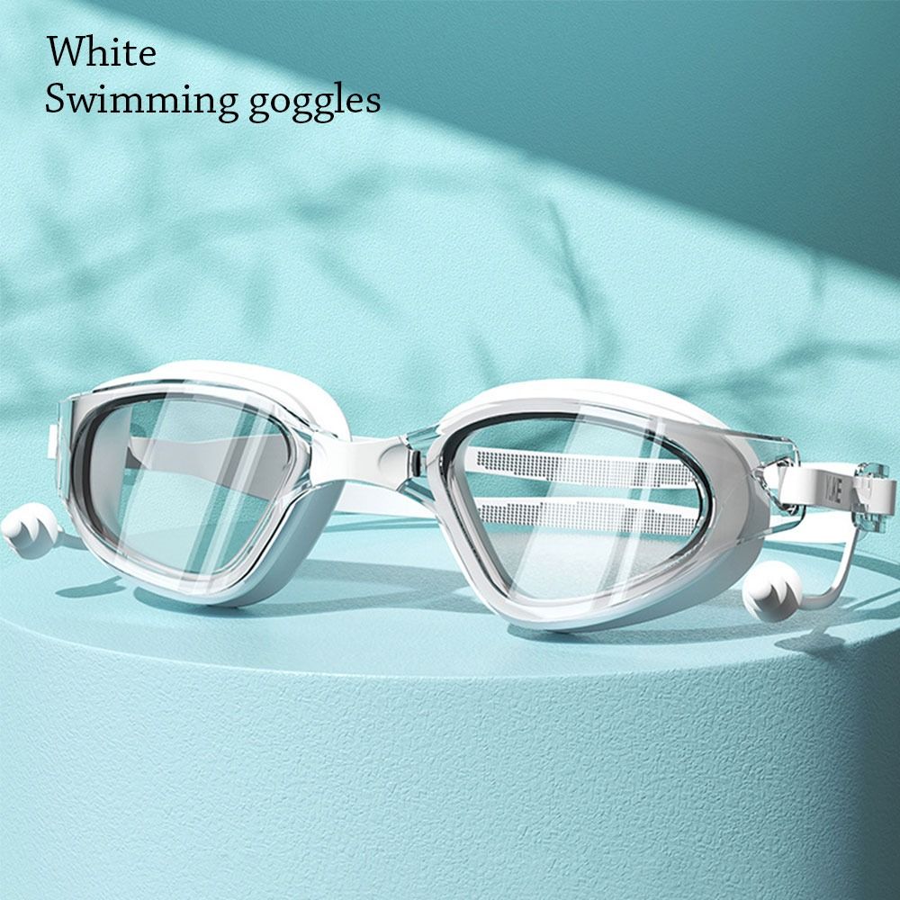 Силиконовые очки для плавания с защитой от запотевания, аксессуары для плавания, дайвинг с берушами для мужчин и женщин