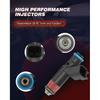 FJ482 Injectors ANGLEWIDE Fuel Injectors Set fit for 2004 2005 2006 2007 2008 2009 for Dodge Durango 5.7L, 2004 2005 2006 2007 2008 for Dodge Ram