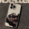 Розовый букет роз Мягкий прозрачный чехол для телефона Для Iphone 16 15 14 13 12 11 Pro Max Чехол для Iphone 16 Plus X XS Max XR 7 8 Чехол
