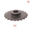 47Cc 49Cc мотоцикл T8F 8 мм 11 14 17 20 зубьев передняя шестерня цепная звездочка