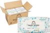 Влажные салфетки Mama Bear Baby для рук Pure Water, сделаны в Японии, не содержат парабенов, без запаха, 60 шт. x 20 шт. [бренд Amazon] 99% (1200 шт.) [Кейс Продукт]