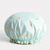 Women Hair Cap Hat Supplies Bathroom Double Layer Shower Waterproof Thick Cover Accessories