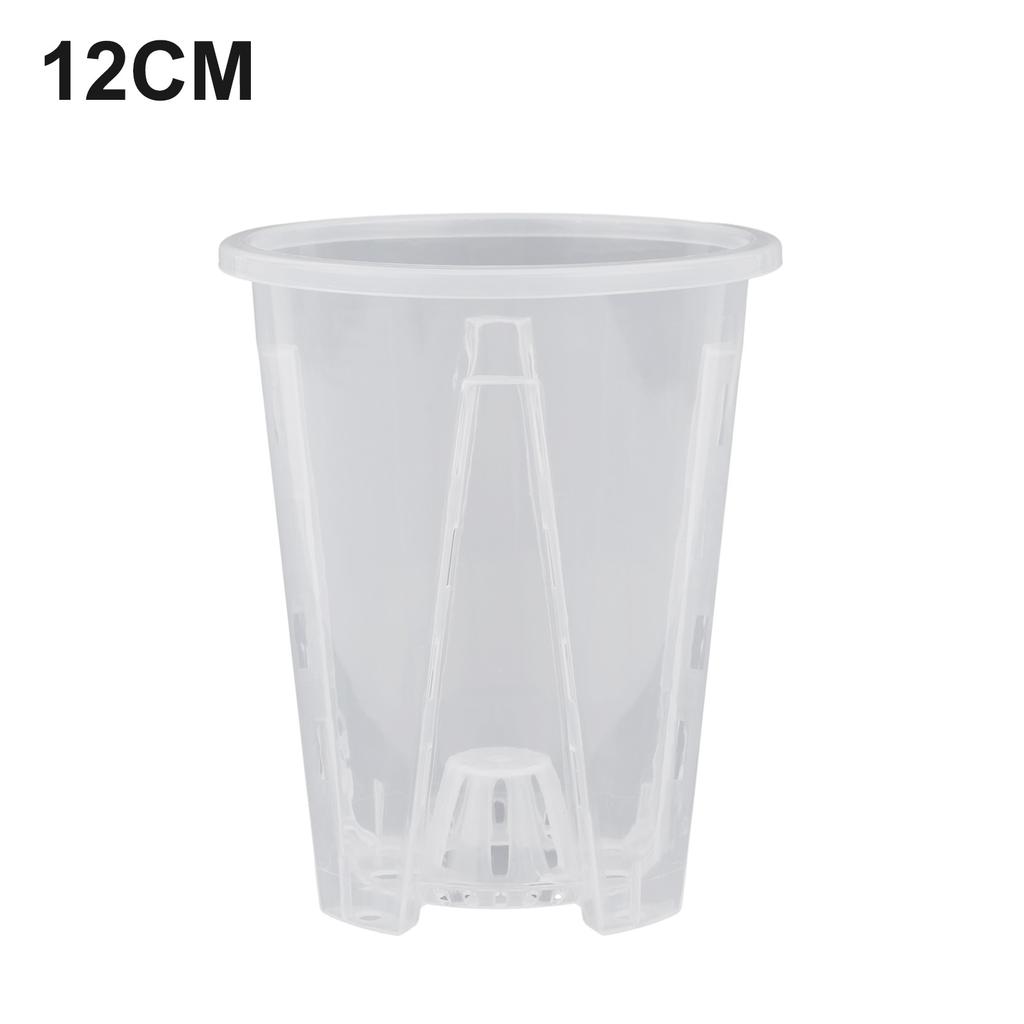 Контрольный прозрачный горшок пластиковый цветочный горшок с устьичным растением