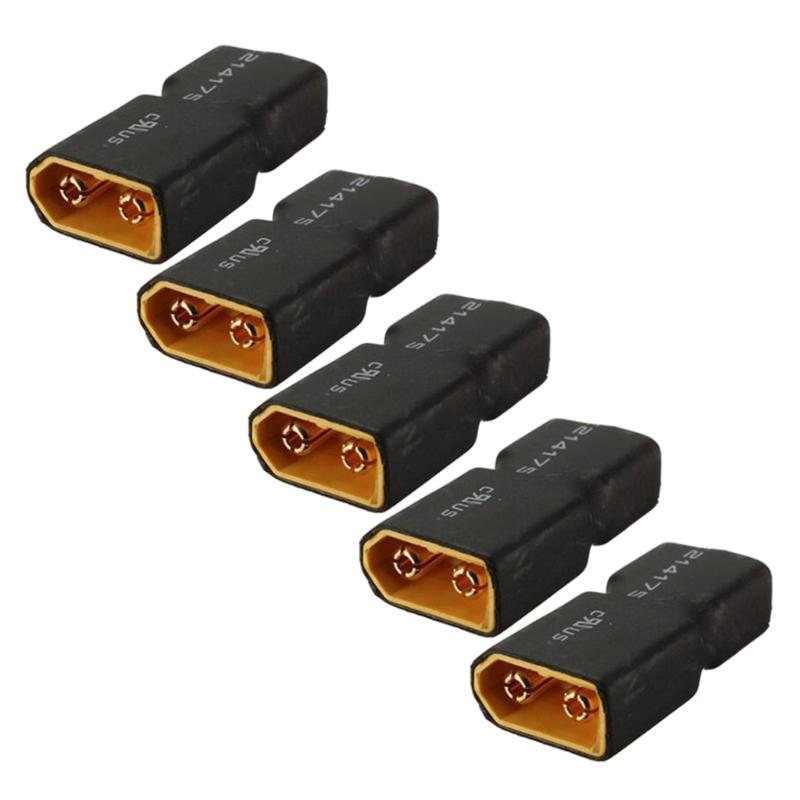 Universal T Plug To XT60 Adapter For Remote Li Batteries High Current Connector Durability Rubber Metal Construction