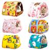Cartoon Pattern Warm Comfortable Large Space Guinea Pig Bed House Hideout for Small