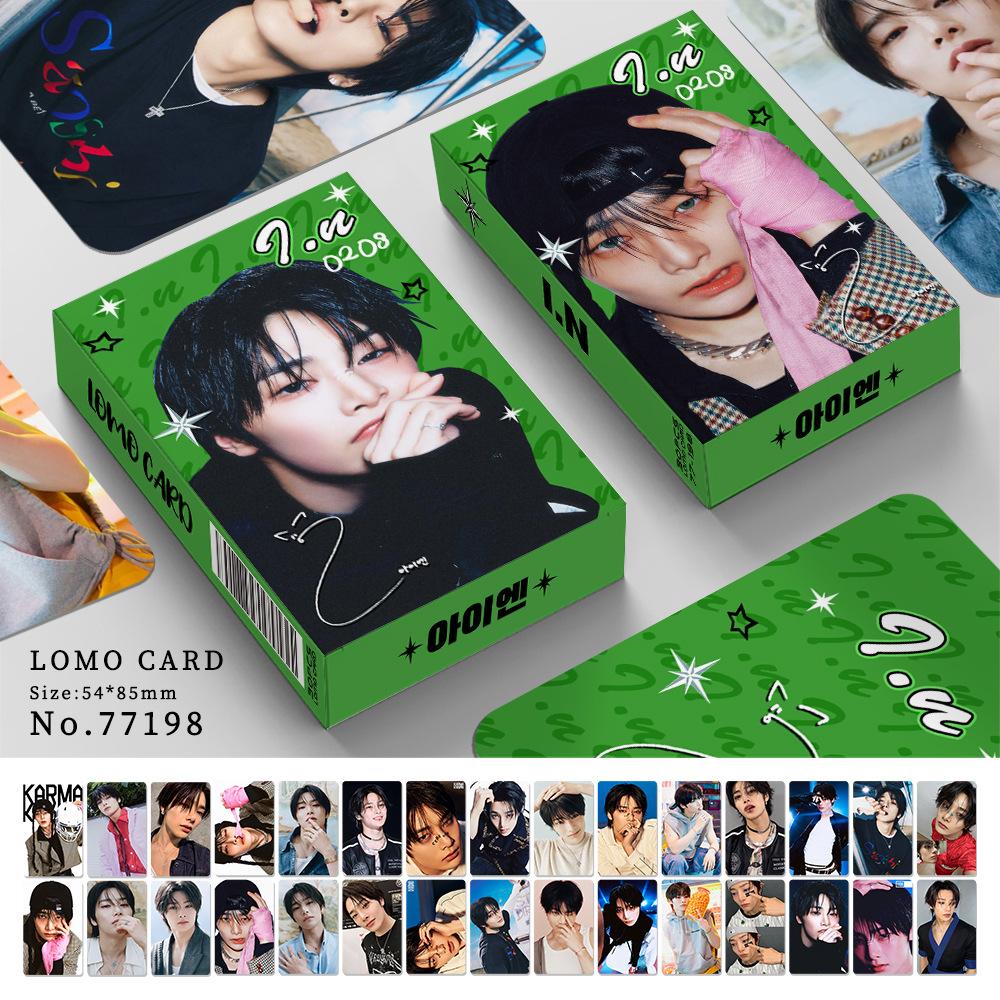 Skzoo Straykids 30 шт. Двусторонние фотокарточки Ломо Феликс Хан Джи-Сон В поздравительной открытке Коллекция для фанатов K-pop В наличии