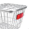Rear Bike Basket Bicycle Cargo Rack Heavy Duty Iron Wire for Foldable