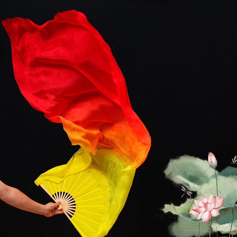 Разноцветный инструмент для практики танцора 50 см Танец на площади Горячая распродажа Веер для танца живота Ребенок Женщина