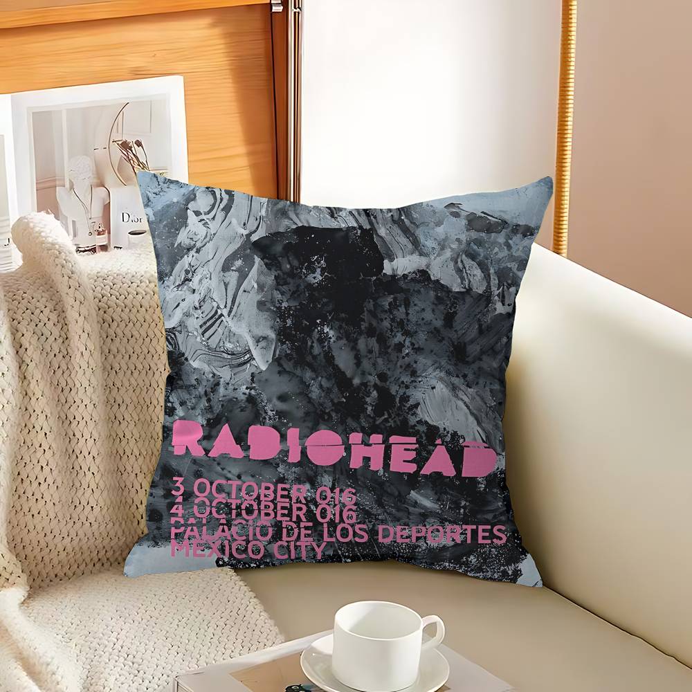 Горячая Рок-группа R-Radiohead Кленовый Дизайн Наволочка Счастливый Осенний Урожай Декор Праздничный Декор Наволочка