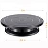 Plastic Cake Turntable 11Inch Painting Rotate Turntable New Revolving Cake Decorating Stand