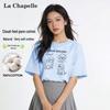 Женская футболка La Chapelle с коротким рукавом, плотный хлопок
