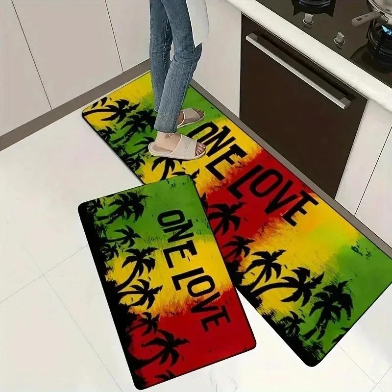 1 шт. Коврики для двери с рисунком кошек-пазлов, Кухонные коврики, Нескользящий поп-дизайн, Коврики для гостиной, Коврик для ванной, Ковер для дома, Декор для раковины, Прачечной