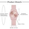Waterproof Watch for Girls with Silicone Analog Simple Quartz Perfect for and Christmas Gifts Cute, Strap Display, Movement, School, Graduation,