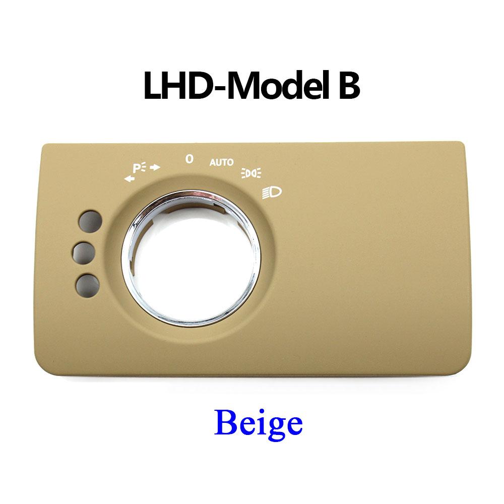 W164 Приборная панель, крышка передней фары, кнопка включения фар, замена накладки панели для Benz ML GL 300 350 450 500