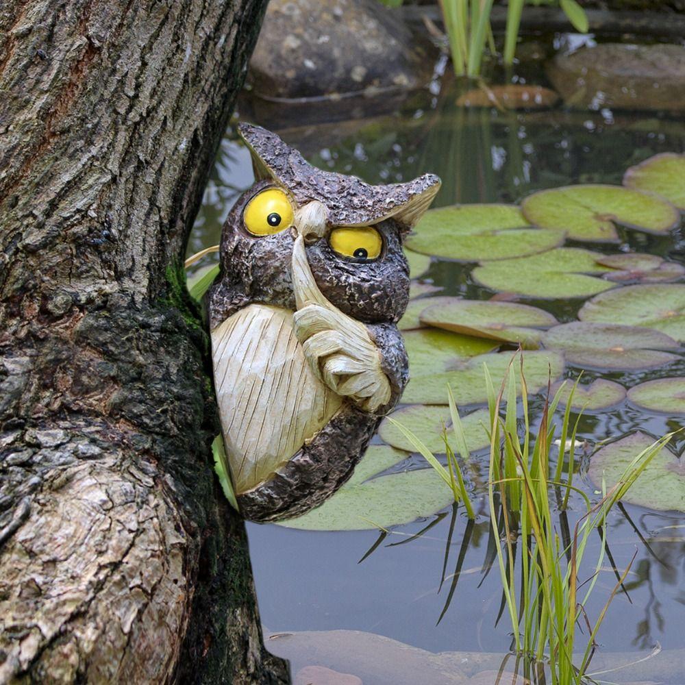 Simulated Animal Ornaments Statue Personified Tree Decorations Pendant  Courtyard