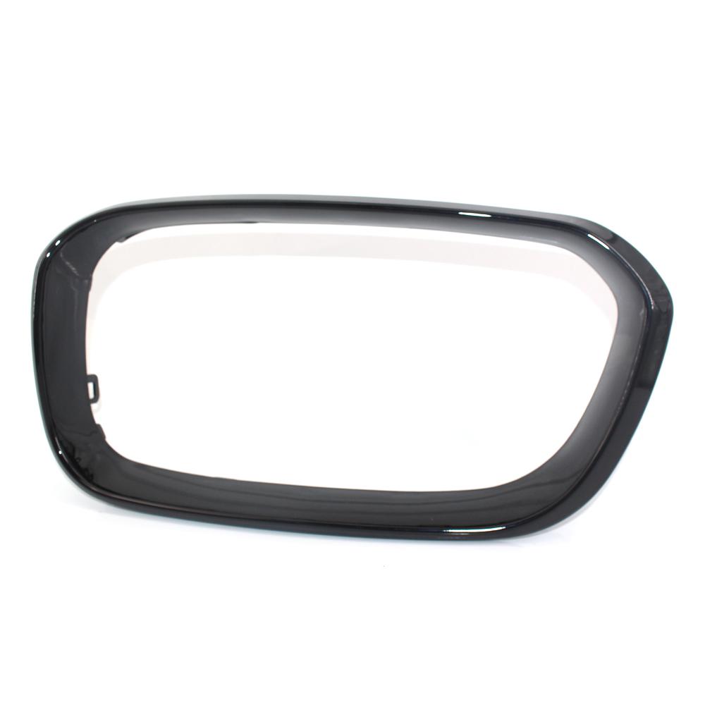 1 Pair Gloss Black Car Front Bumper Kidney Grille Frame Replacement For BMW 1 Series F20 F21 LCI 118i 120i 125i 135i