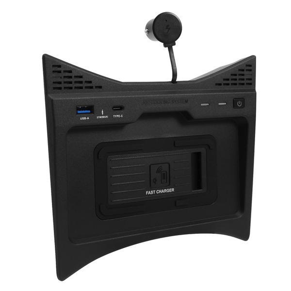 15-ваттное беспроводное автомобильное зарядное устройство для Nissan X-Trail T32/Qashqai J11 2014-2021