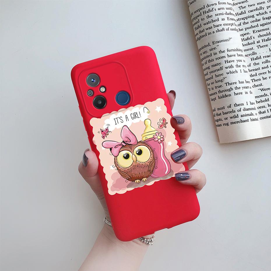 For Xiaomi Redmi 12C Case Cute Love Heart Phone Case Bumper Back Shockproof Soft TPU Cover For Redmi 12C 12 C Case Fundas 6.71''