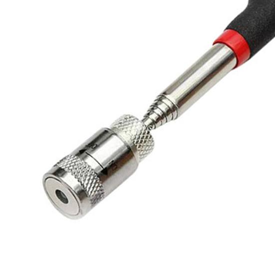 Инструмент для авторемонта со светодиодной подсветкой, выдвижной, сильное всасывание, удобная ручка, стиль ручки, карманный зажим, магнитный стержень, авторемонт