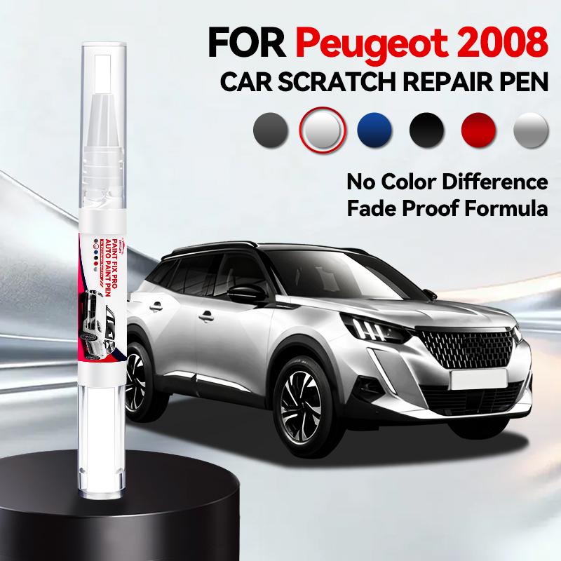 Для Peugeot 2008 2013-2025 P21 P54 Ремонтная ручка для краски Подкраска Удаление царапин DIY Автоаксессуары Черный Белый Серый Синий Оранжевый