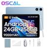 Oscal Планшет Pad 100 Android 15 8+16/12+24 ГБ 36 ГБ ОЗУ 256 ГБ ПЗУ 9000 мАч