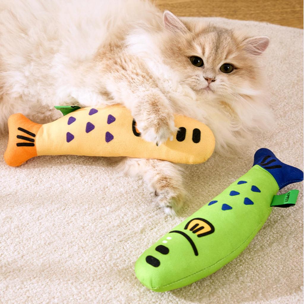Cat Toys  Plush Catnip-Filled Interactive Cat Toy for Bored Indoor Adult Cat