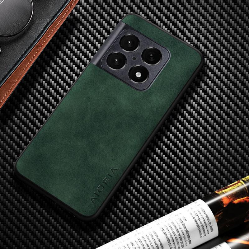 Leather Case For Oneplus 10 9 Pro 10T 9R 9RT 8T 8 7T 7 Pro 6T 6 Funda Silky Feel Durable Phone Cover Coque
