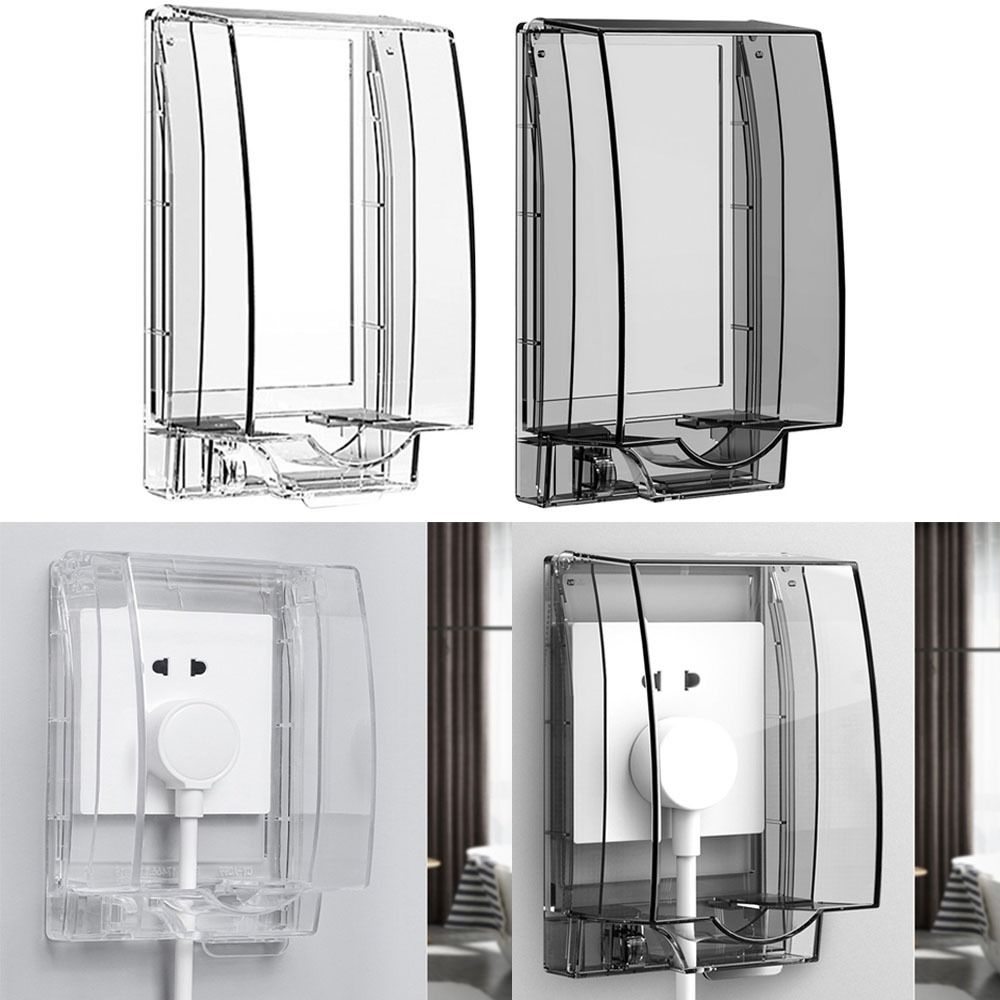 Настенная розетка, водонепроницаемая коробка, электрическая вилка, переключатель, защитная крышка, защитная розетка