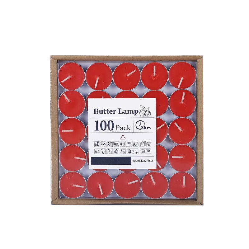 Беспламенные, без запаха чайные свечи для ароматерапии