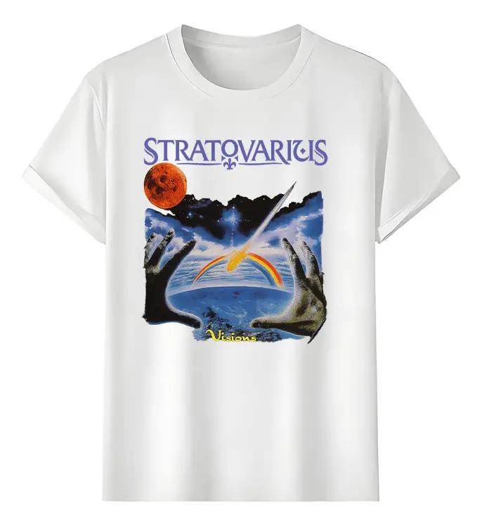 Tshirt Muscle Freaks Stratovarius Visions Estilo Rock Música