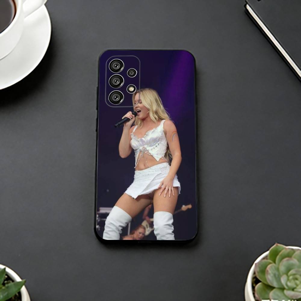 Чехол для телефона Zara Larsson V-Venus для Samsung S25, S24, S21, S22, S23, S30, Ultra, S20, Plus, Fe, Lite, Note, 10, Черный чехол
