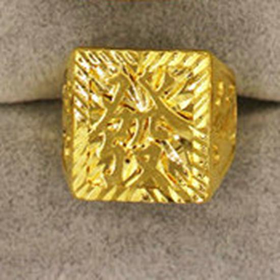 Вьетнамское латунное позолоченное мужское регулируемое кольцо с мантрой из шести слогов: Украшения, вдохновленные европейскими монетами