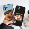 LO19 Cartoon  Capybara Soft Shell Phone Case for OPPO A3 Pro A72 A74 A76 A77 A77S A78 A79 A94 A95 A18 A40M A58