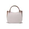 Michael Kors Mk Harper Классическая кожаная сумка-тоут Женские сумки Ванильный Желудь 30H1GRPS3B-VANILLA-ACRN