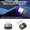 Совместимый с Bluetooth USB-адаптер, подключение нескольких устройств, компактный размер, портативная универсальная клавиатура, приемник для наушников, USB-адаптер