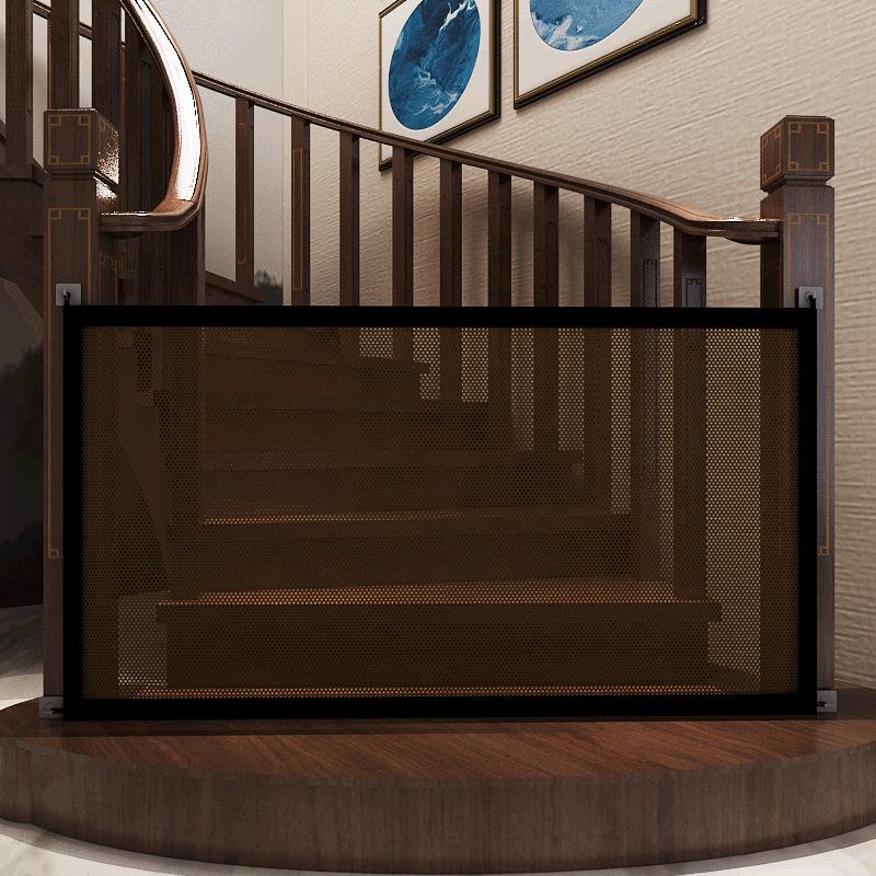 Retractable Baby Isolation Guard Gate Fence Child Fence Gate Pet Fence Pet Fence Isolation Net Home Use