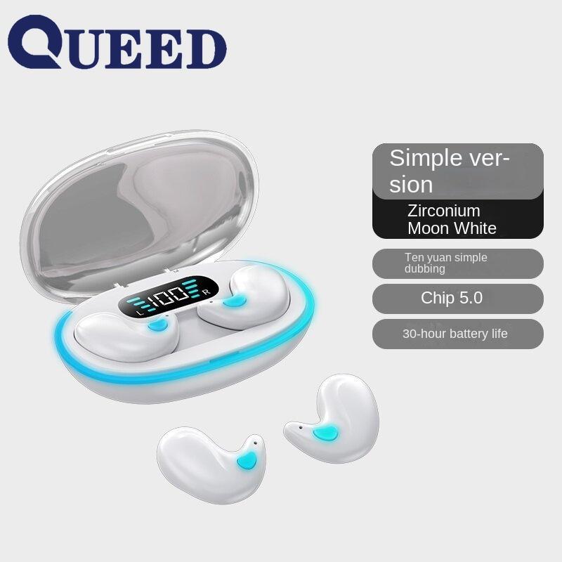 Новая невидимая мини-беспроводная Bluetooth-гарнитура для сна, спящая на стороне