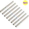 8pcs Diamond Nail Drill Bits Set Cuticle Cleaner Bit for Acrylic Nail Gel Removing Milling Cutter Manicure Machine Accessories