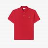 Мужская рубашка-поло French Regular Fit с коротким рукавом [красная]