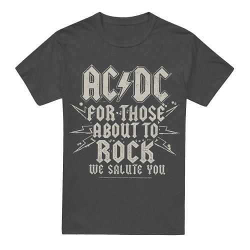 AC/DC Unisex Adult Salute T-Shirt