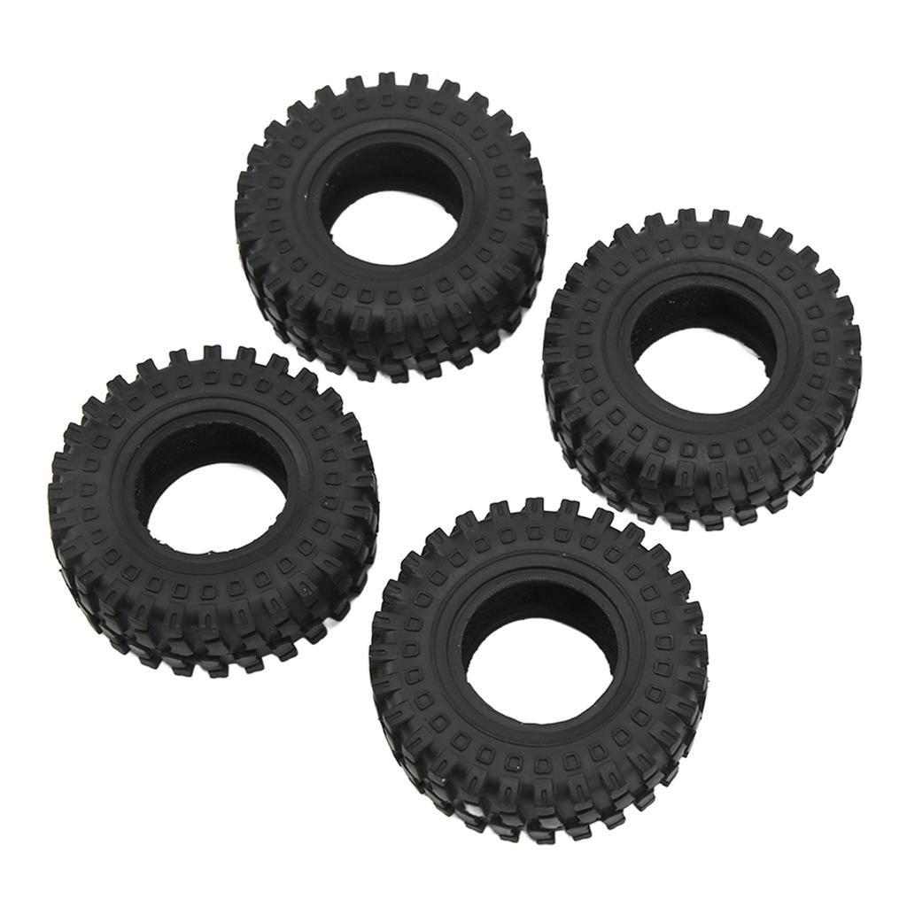 4 шт. RC Слики 1,25 дюйма Резиновые шины RC Аксессуары для AXIAL 124 SCX24 для FMS 124 FCX24