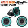 Новые автомобильные колонки 4/5/6 дюймов HiFi коаксиальные сабвуферы универсальные автомобильные аудио музыкальные полнодиапазонные автомобильные стереоколонки