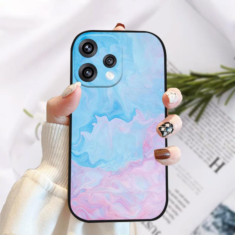 Чехол для OPPO Reno15 Reno 15 Pro Max Модный Силиконовый Мягкий Защитный Чехол Для OPPO Reno 15Pro 15ProMax Ударопрочный TPU Бампер