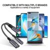 Jack Type C to Type C Type C To 3.5mm Jack Cable Converter OTG Cable Charging Cable Aux Converter