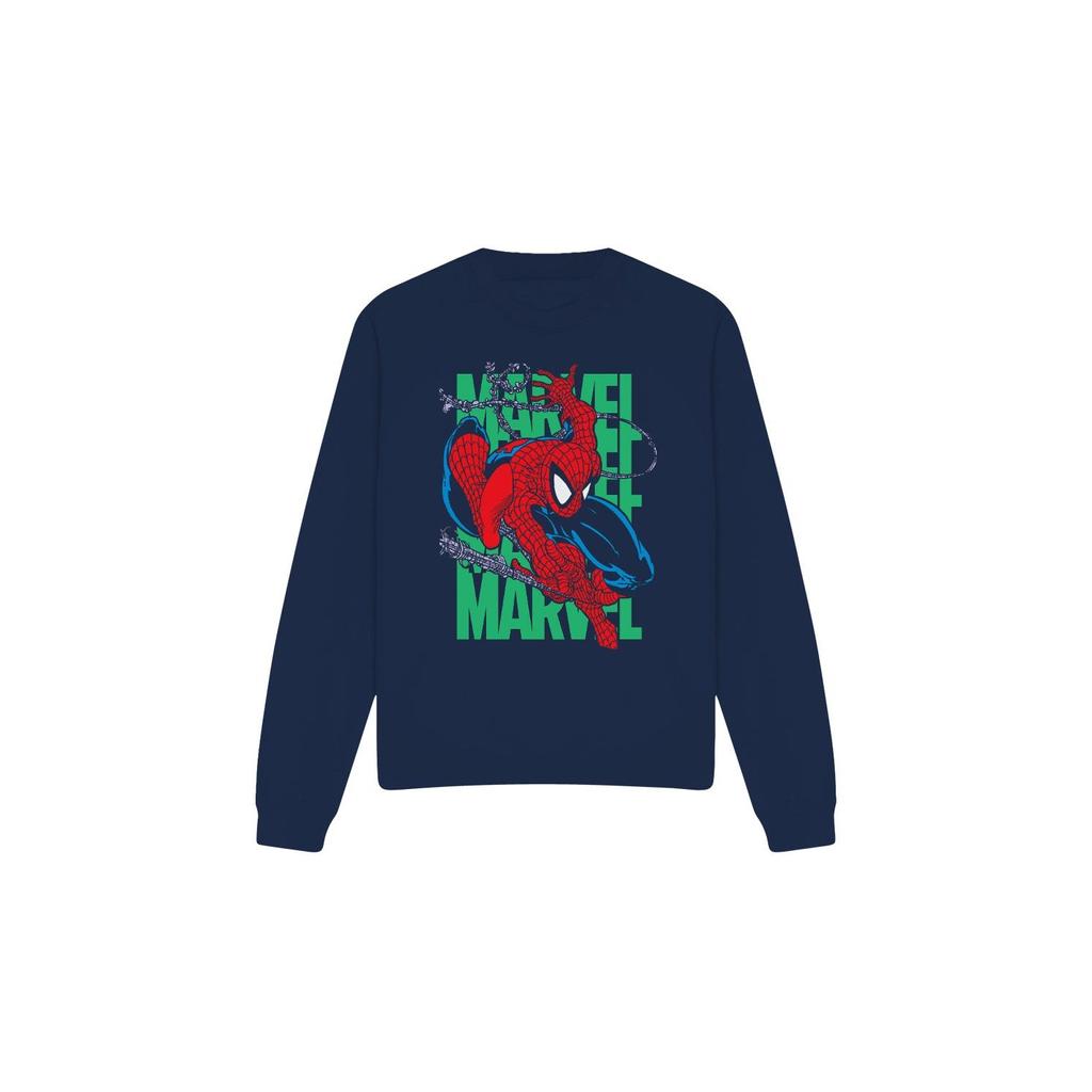 Spider-Man Unisex Adult Wall Crawling Sweatshirt