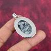 Подвеска из цельного серебра Pinolith Jasper 925 пробы, ювелирные изделия с подвеской из драгоценных камней ручной работы, подарки для жены, абсолютно новый кулон