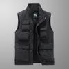 Мужской повседневный жилет с несколькими карманами, дышащий, быстросохнущий, журналистский, туристический, фотографический, рыболовный жилет